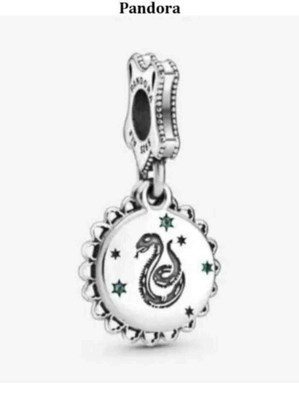 Pandora Harry Potter Slytherin Dangle Charm